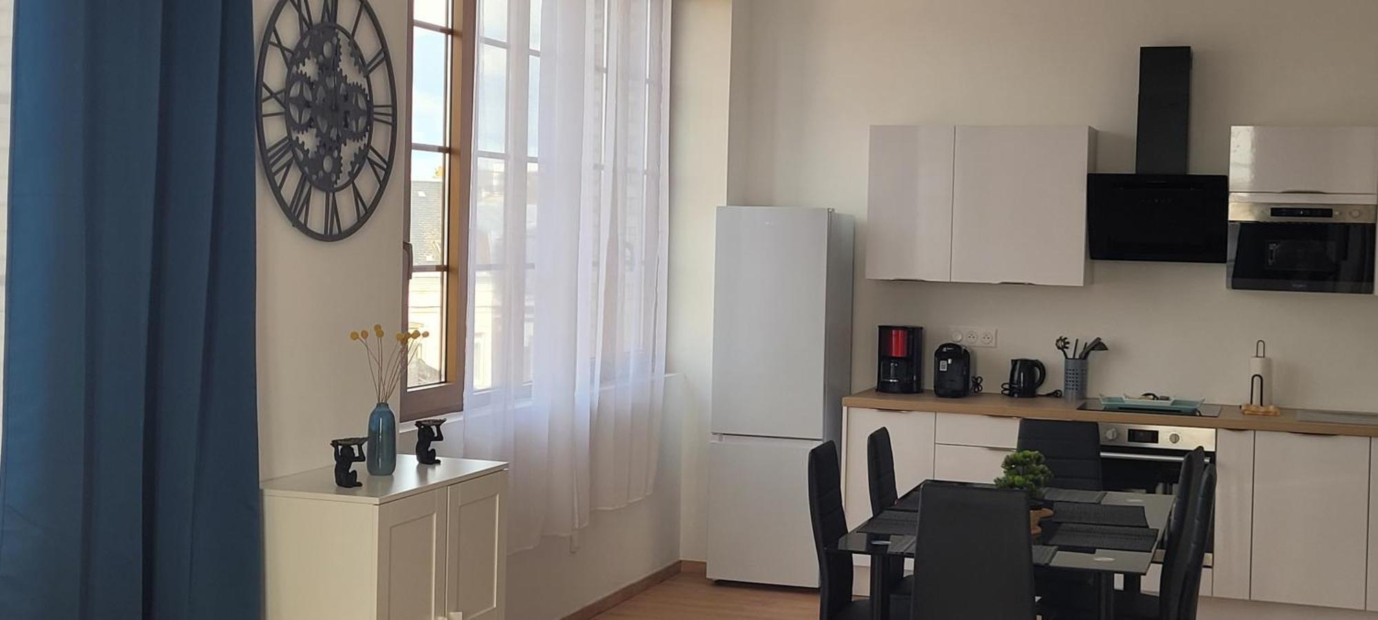 T2 Neuf Hypercentre 5 Couchages Daire Saint-Quentin  Dış mekan fotoğraf