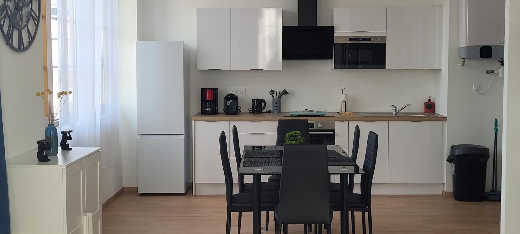 T2 Neuf Hypercentre 5 Couchages Daire Saint-Quentin  Dış mekan fotoğraf