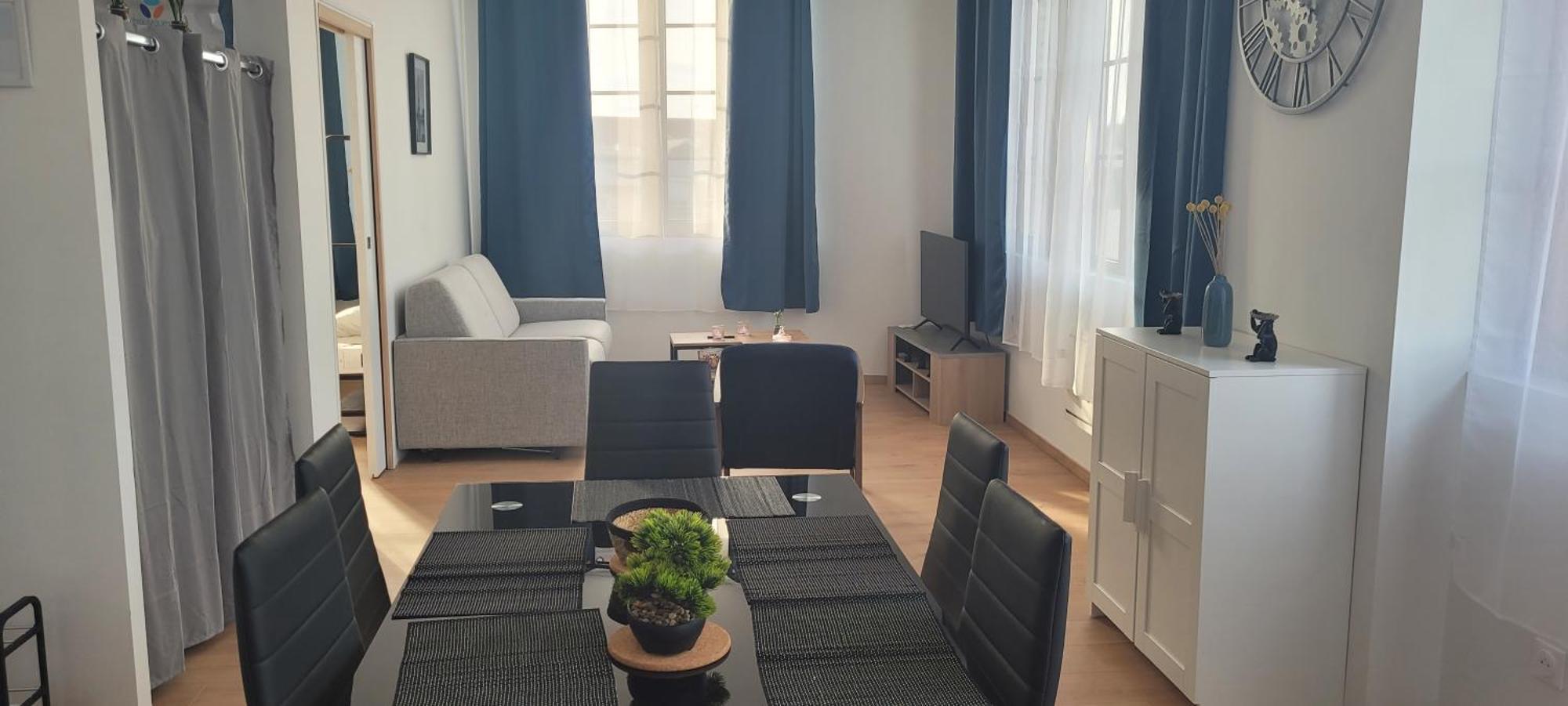 T2 Neuf Hypercentre 5 Couchages Daire Saint-Quentin  Dış mekan fotoğraf